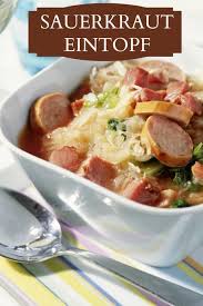 Sauerkrauteintopf Rezept Rezepte Sauerkraut Eintopf Sauerkraut