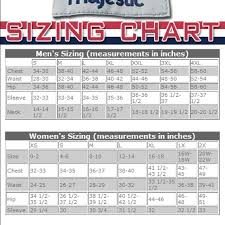 jersey sizes