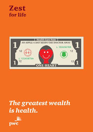 Zest For Life Posters Pwc On Behance Life Poster Life Poster