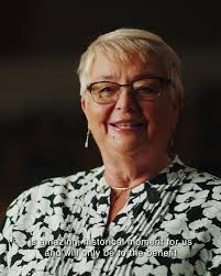 Our President, Sue Redfern,