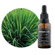 Essência Luxo de Capim Limão 30ml - Aromas e Luz