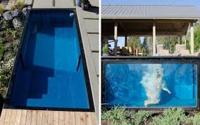Pool Mit Containern Gebautcontainer Haus Container Haus Container Home Designs Container Hausplane Container Haus