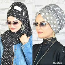 Puanli Hazir Sal Guncel Stoklar Sal Basortusu Modasi Moda