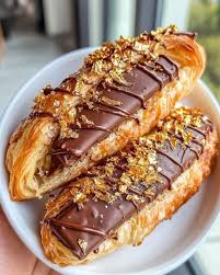 Gold Leaf Croissant