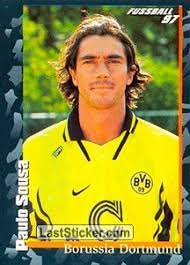 Arminia bielefeld augsburg bayer leverkusen bayern munich borussia dortmund borussia m'gladbach eintracht frankfurt freiburg hertha bsc hoffenheim köln mainz 05 rb leipzig schalke 04 stuttgart union berlin werder bremen wolfsburg. Sticker 14 Paulo Sousa Panini German Football Bundesliga 1996 1997 Laststicker Com