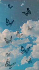 ӽֆɨʍքʟʏʀօֆɛ In 2020 Butterfly Wallpaper Iphone Retro Wallpaper Iphone Blue Wallpaper Iphone