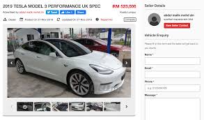 Carauto2u, proudly present you malaysia tesla model x p100d special ordered. You Can Buy A Tesla Model 3 In Malaysia For Rm523k Interested