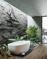 Design Only On Instagram Rate This Bathroom From 1 10 Natural Bathroom Design And Visuals By Moto Desain Kamar Mandi Modern Desain Kamar Mandi Rumah