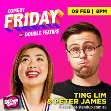 Ting Lim is hitting the Sit Down stage this Friday night! Daring,  razor-sharp and infectious with an easy charm, her darkly intelligent  observations about life and human nature have made her rising