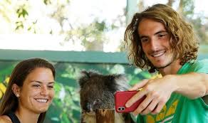 After analyzing all of the above, we came to the conclusion that tennis players are obliged to please us with an intriguing match. Stefanos Tsitsipas Girlfriend Who Is Maria Sakkari Meet The Star S Rumoured Tour Love Tennis Sport Express Co Uk