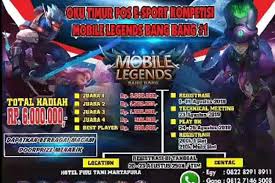 Apakah kamu pemain game moba mobile legend? Oku Timur Pos Gelar Kompetisi Mobile Legends Sumeks Co