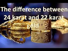 In us dollar and updated according to new york (america) time (gm. The Difference Between 24 Karat And 22 Karat Gold Youtube