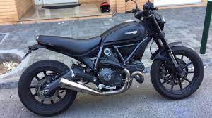The new scrambler will put out around 86 hp at 7,500 rpm and a maximum torque of 88.4 nm at 4,750 rpm. Ducati Scrambler Full Black Youtube