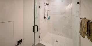 Adjustable shower arm with shower head package. Walk In Shower Ideas For Small Bathrooms Glass Doctor