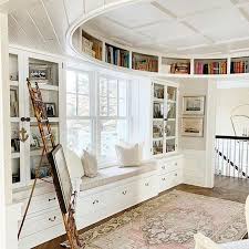 Two white adirondack chairs, interior design, mansions, architecture. Gorgeous Built In Oval Office With Exquisite Coffered Ceiling Idesignarch Interior Design Architecture Interior Decorating Emagazine Dream House Rooms House Rooms House Interior
