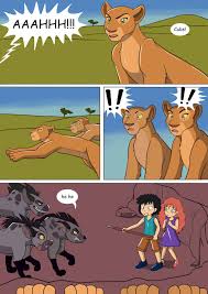 Ladydrasami - nala comic (the lion king)