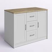 Traditional Solid Wood Kitchen Cabinet from www.wayfair.com