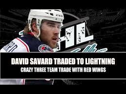 Where does david savard play in the nhl? David Savard Traded To Tampa Bay Lighting In Crazy Three Team Trade Youtube