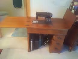 My favorite vintage sewing machine. Vintage Kenmore Sewing Machine In Table Antique Appraisal Instappraisal