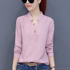 Tersedia bahan cotton combed murah berkualitas, banyak pilihan warna. Baju Kerja Wanita Terbaru Lengan Panjang Untuk Baju Kantor Yang Modis Cantik Menawan