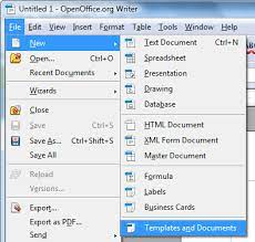 Openoffice writer vorlagen ordner die openoffice vorlage muss im richtigen ordner abgelegt werden. Openoffice Org Training Tips And Ideas Free Microsoft Office Templates For Word For Use With Openoffice Writer