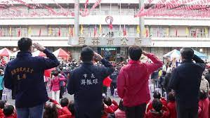員林市公所元旦升旗典禮慶祝中華民國110年生日快樂in 2021