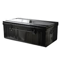 Cantine En Metal Noir 100 Cm In 2020 Crates Storage Outdoor Decor