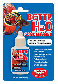 Betta H2o Conditioner Zoo Med Laboratories Inc
