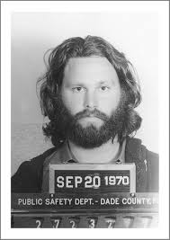 Celebrity Mugshot Jim Morrison Print Jim Morrison The Doors Jim Morrison Mug Shots