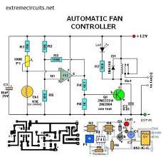 Automatic Fan Controller Electronics Lab Electronic Engineering Electronic Circuit Projects