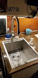 A galley workstation is a central hub over your sink reinventing your kitchen by allowing you to prep, cook, serve, entertain, and clean all in one workspace. Swapped Out The Galley Sink It S Starting To Look Pretty Good In Here Old One Was 13x10x5 New One Is 14x18x10 Sailing
