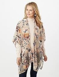 Floral Burnout Kimono Dressbarn Kimono Fashion Floral Kimono