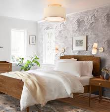 The pendant in this room is a great example of how to implement something modern into something more olden. How To Choose Bedroom Lighting