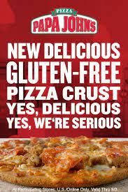 Gluten Free Crust Small 2 Top Pizza 9 99 Introducing Our New Gluten Free Crust Pizza Made With Fresh Free Fast Food Gluten Free Fast Food Gluten Free Crust