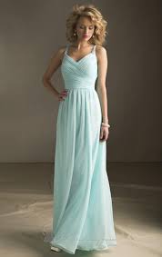Maybe you would like to learn more about one of these? New Long Spaghetti Strap Light Blue Pleat Chiffon A Line Bridesmaid Dresses With Zip Back W From Ballydress 77 49 Dhgate Com Mint Bridesmaid Dresses Blush Bridesmaid Dresses Bridesmaid Dresses Long Blue