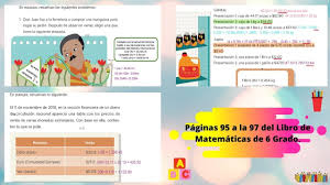 Paco el chato es una plataforma independiente que ofrece recursos de apoyo a los libros de texto de la sep y otras editoriales. Paginas 95 A La 97 Libro De Matematicas De 6 Grado Youtube