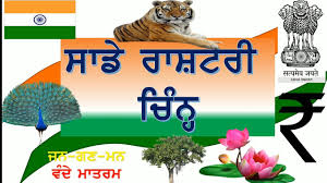 We practice the national pledge (india is my country) as our oath of allegiance nationwide. National Symbols Of India In Punjabi Explanation Youtube