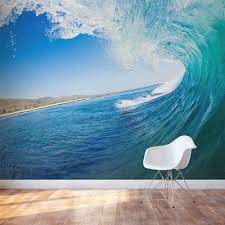 People love to play in the waves, surf the waves, and the sound of the waves crashing on the beach. Free Download Big Surf Wave Wall Mural 1000x1000 For Your Desktop Mobile Tablet Explore 50 Ocean View Wallpaper Murals Ocean Wallpaper For Walls Underwater Ocean Wallpaper Murals