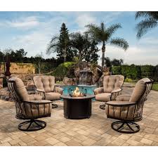 Ow Lee Quick Ship Monterra Set With Crescent Love Seat And Swivel Rocker Chairs Ow Quickship Set2 Rocker Chairs Outdoor Furniture Design Swivel Rocker Chair