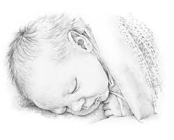 A wide variety of baby pencil options are available to you, such as use, material, and lead color. Newborn Baby Pencil Drawing By Margaret Scanlan Pencil Portrait Drawing Pencil Portrait Baby Drawing