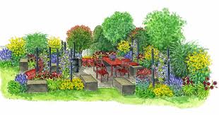 Gartenidee Zum Nachmachen Ein Grillplatz Fur Die Ganze Familie In 2020 Gartengestaltung Mein Schoner Garten Spezial Bodendeckerrosen