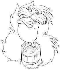 Here is a small collection of dr. Free Printable Lorax Coloring Pages For Kids