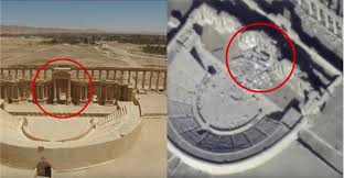Palmyre (en grec ancien : L Incroyable Video De L Armee Russe Montrant La Destruction De Palmyre Middle East Eye Edition Francaise