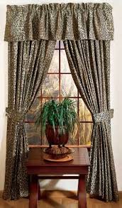 Safari Living Room Curtains Leopard Safari Print Designer Window Curtains Safari Living Rooms Home Curtains Window Design