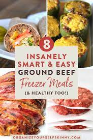 Freezer Meals To Make With Ground Beef Healthy Freezer Meals Freezer Meal Prep Beef Freezer Meals