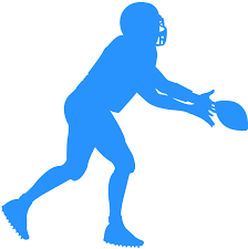 Polish your personal project or design with these football silhouette. American Football Player Silhouette Free Vector Silhouettes Creazilla