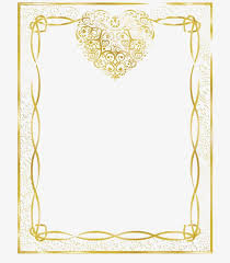 Vintage Gold Frame Heart Shaped Vintage Vector Png Transparent Clipart Image And Psd File For Free Download Gold Frame Floral Border Design Printable Frames