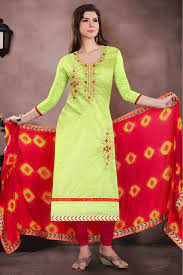 We did not find results for: Chanderi Straight Suit In Lemon Green Colour