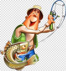 Fisherman With Hooked Fish On Line Illustration Fishing Cartoon Fisherman Fishing Pole Transparent Background Png Clipart Hiclipart Here you can explore hq fishing pole transparent illustrations, icons and clipart with filter setting like size, type, color etc. fisherman with hooked fish on line