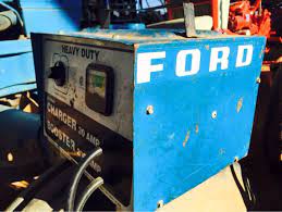 Ford Battery Charger Booster Ford Tractors Weird Cars Ford